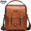 Business Handbags Men New Man's Shoulder Bag Large Capacity Leather Messenger Bag Crossbody Big Brand